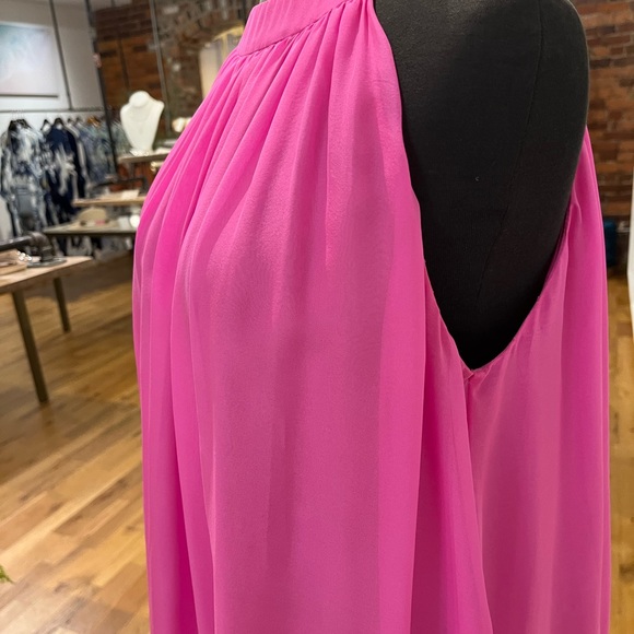 RAOUL Pink Silk Sleeveless Dress, GUC, Size 14 💓 - Picture 3 of 14